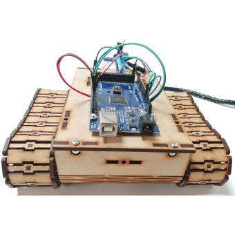 Tanque Robotico con Orugas