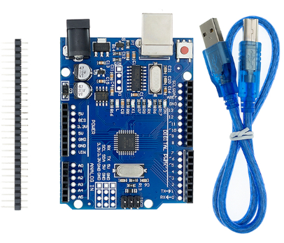 ARDUINO UNO R3 ATMEGA328P MONTAJE SUPERFICIAL + CABLE DE DATOS