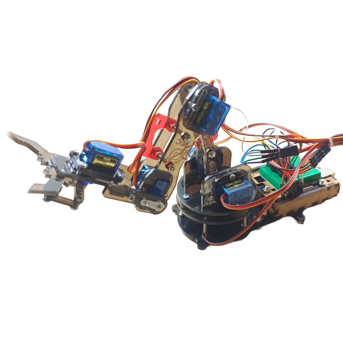 Chasis Brazo Robótico Kimo – Negro