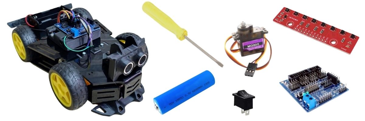 Curso TurboBot: Ensamble del Carro Robótico