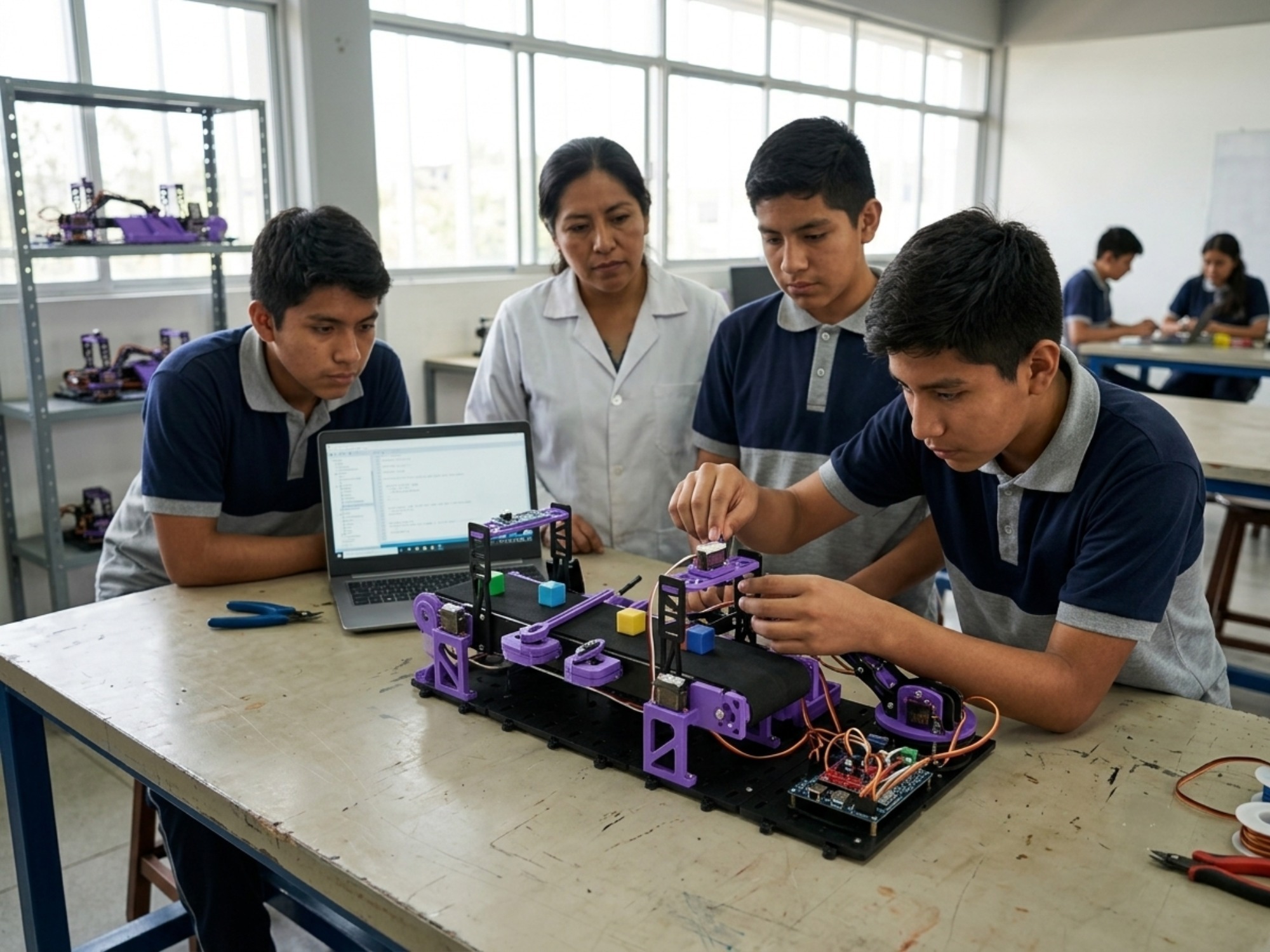 Estación Sistema Automatizado, el nivel más avanzado del programa