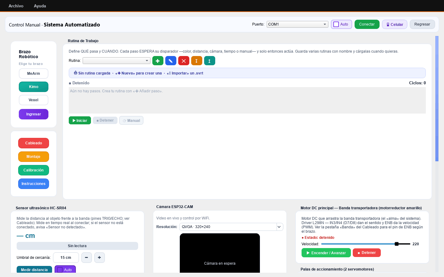 Sistema Automatizado en VORLUN